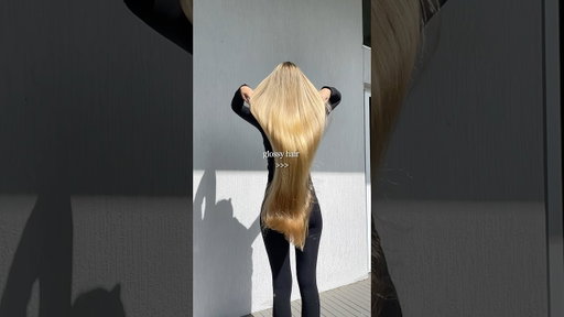 Sleek, straight, & glossy hair forever ✨ #hair #glossyhair #sleek