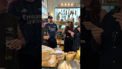 Glenny Balls and Dylan Sprouse stop by The Cheese Store Part 2  #cheesemonger #cheese