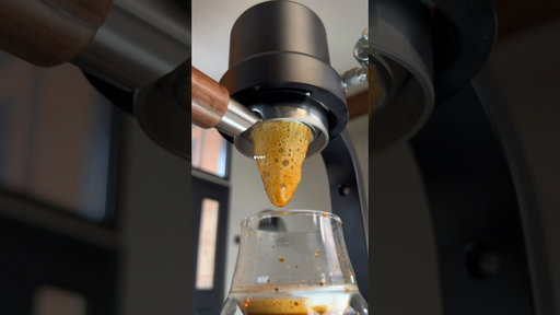 This may be the weirdest way to make espresso! #coffee