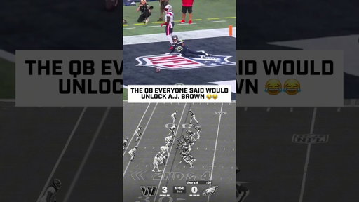 "Jalen Hurts Can't Throw Deep." 😭