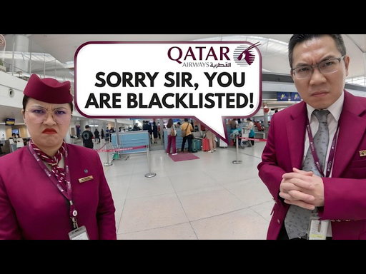 Still BANNED by QATAR AIRWAYS? Let's fly them and see what HAPPENS!