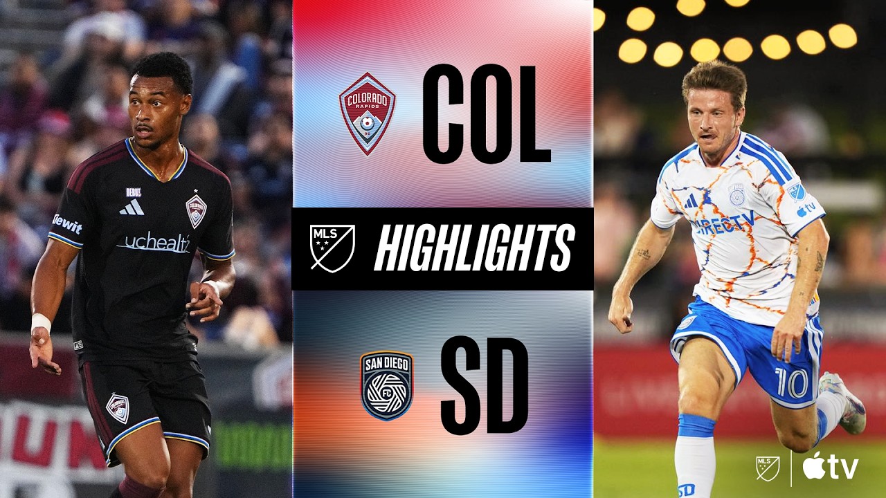 Colorado Rapids vs. San Diego FC | Full Match Highlights | Stoppage Time Stunner!