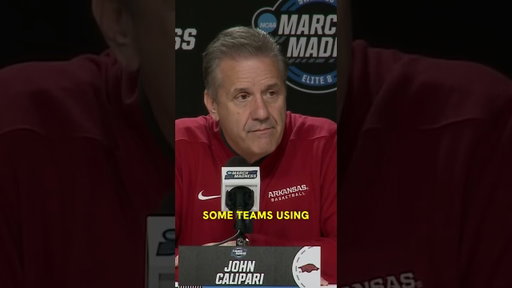 John Calipari didn’t hold back 😂