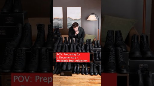 The Documentary: My Boot Addiction 😂 #thursdayboots #mensboots #bootseason