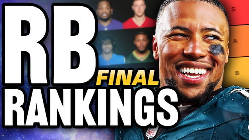 The ONLY RB Rankings You Can Trust for 2025 Fantasy Football (Top 50)