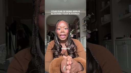 Your fear of being SEEN