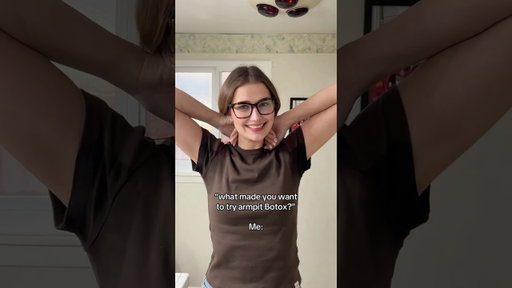 As a sweaty gal, this made me want to try armpit Botox