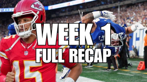 NFL WEEK 1 FULL RECAP