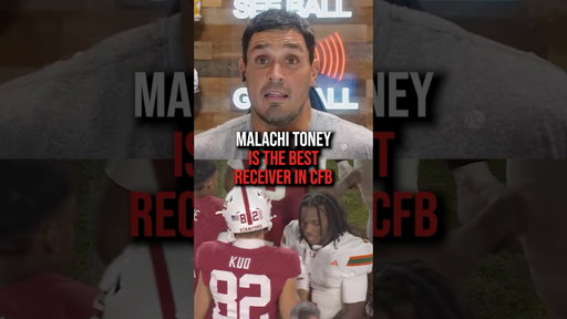 Malachi Toney Is The Best Receiver In CFB