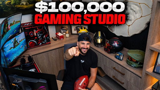 MY NEW $100,000 FLORIDA GAMING STUDIO! (VLOG)