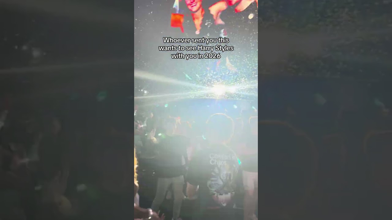 This is your sign to see Harry Styles in 2026 ✨