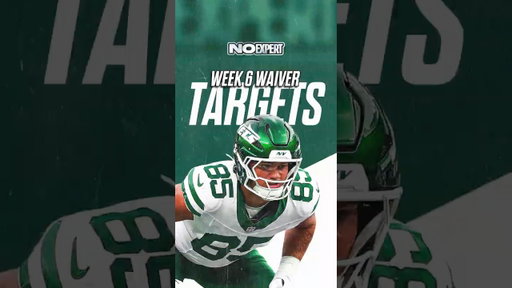 Waiver Targets and Stashes for Fantasy Football Week 6 #fantasyfootball #fantasyfootballtips #nfl