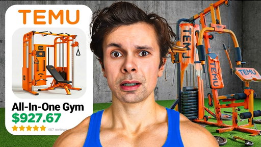 I Built a TEMU Only Gym
