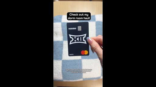 My dorm room is in its Venmo Debit Card era 💅​