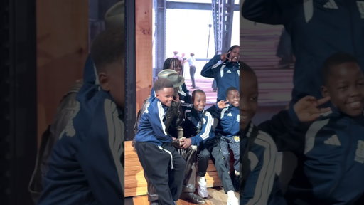 @TripletsGhettoKids danced their way from @Shakira’s halftime show to the Empire State Building!