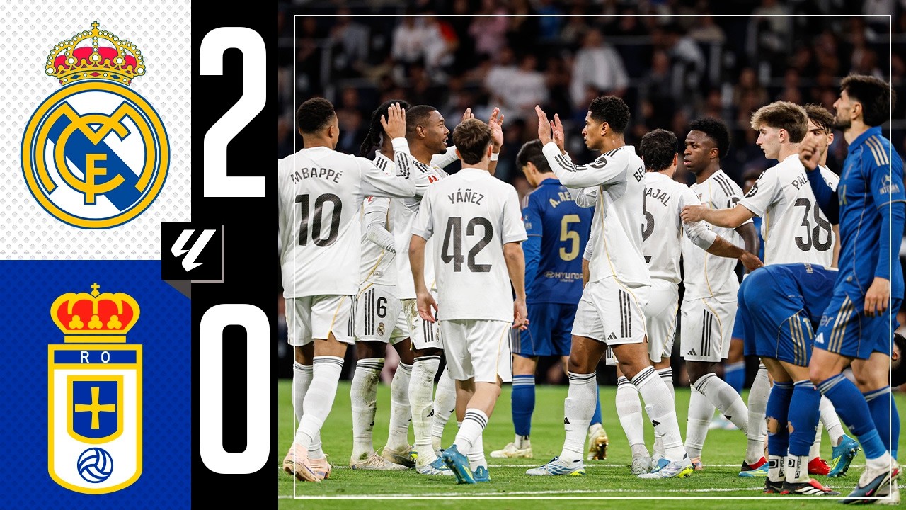 HIGHLIGHTS | Real Madrid 2-0 Real Oviedo | LaLiga