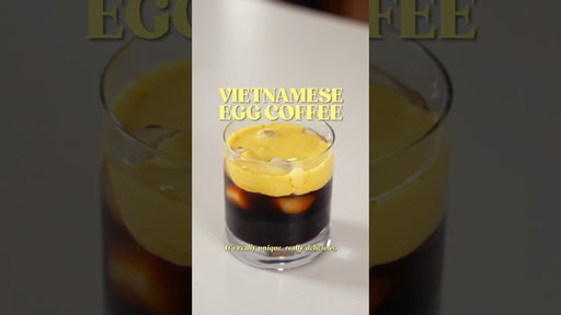 If you haven’t tried egg coffee yet, this is your sign to try it! ☕️