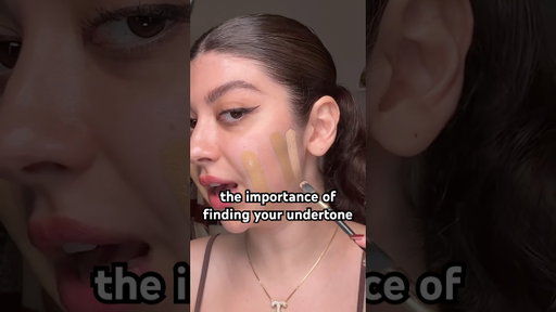 how to find your PERFECT foundation undertone #makeup #foundation MAKEUP FOR BEGINNERS ❤️