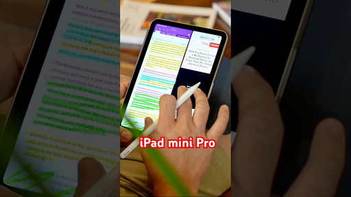 Apple's Future iPad mini Sounds Very Pro...