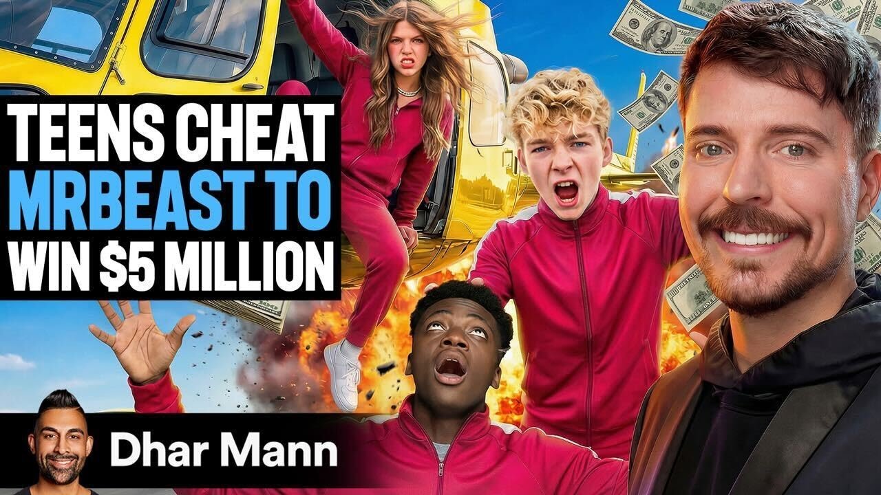 Teens Cheat MrBeast To Win $5 Million At Beast Games Ft. MrBeast | Dhar Mann Studios