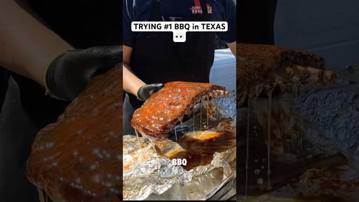 trying Texas best bbq spot with NFL RB 🔥👀