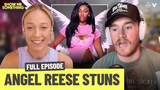 Sophie Cunningham reacts to Angel Reese on Victoria's Secret runway with Bravo's West Wilson