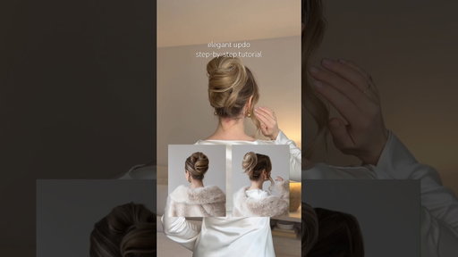 HOW TO EASY UPDO♥️