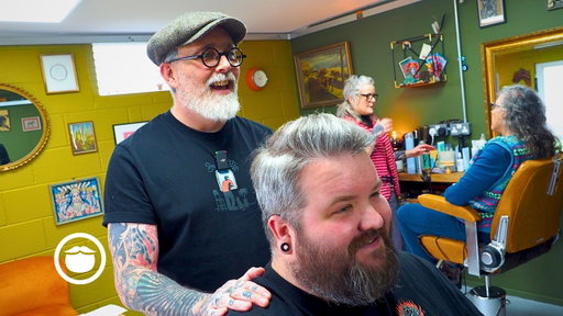 Amazing Transformation After the Haircut and Beard Trim