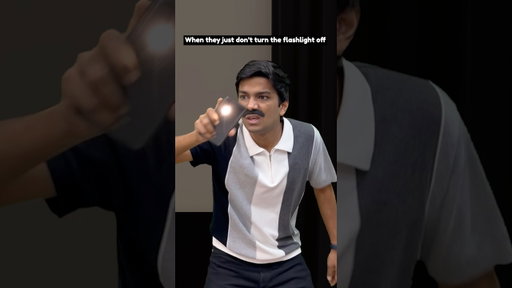 Flashlight in theatres | Manish Kharage #shorts
