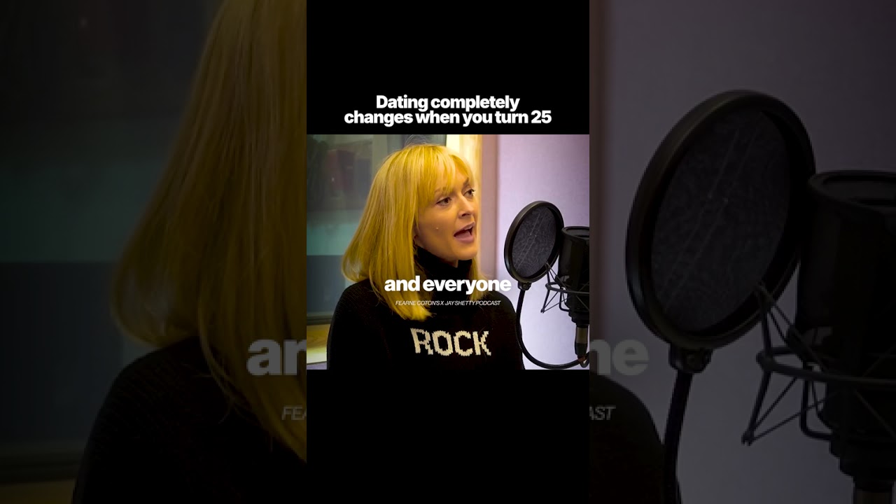 Why dating changes when we turn 25...