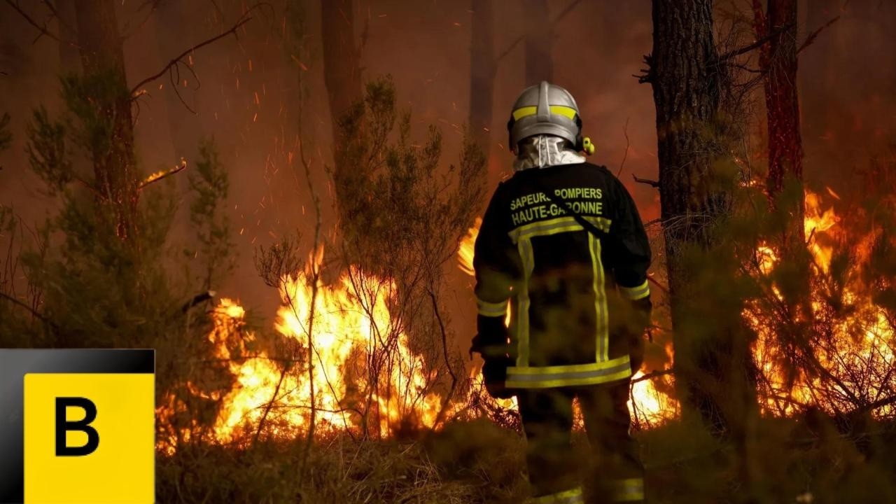 France and Spain Plan Economic Aid as Major Wildfires Still Burn
