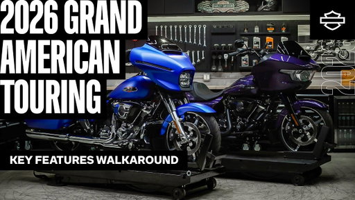 2026 Harley-Davidson Grand American Touring Lineup | Key Features Walkaround