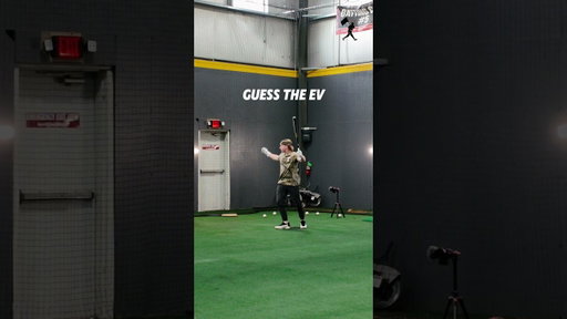 Over/under 100mph?? #baseball #baseballszn #mlb #homerun  #homerunchallenge #baseballlife