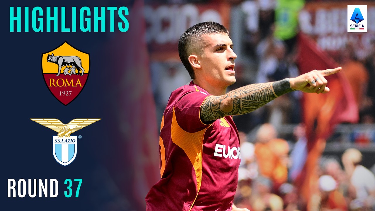 Mancini at the Double! | ROMA-LAZIO | HIGHLIGHTS | Serie A 2025/26
