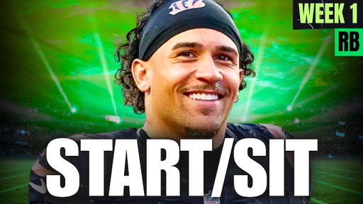 Week 1 RB START/SIT Cheat Sheet 🚨 MUST-Play & MUST-Bench Players (2025 Fantasy Football)