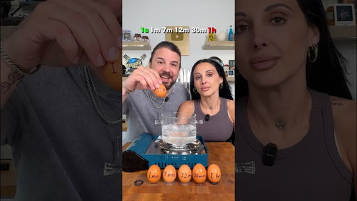 How long to cook the egg? W/ Cassie Istook #shorts