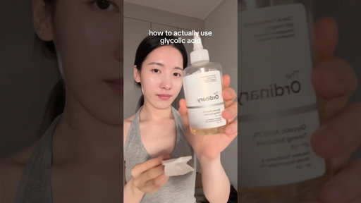 How to use glycolic acid