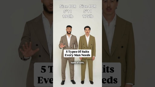 5 Suits Every Guy Needs. Am I missing any? #menstyletips #suits #suitshopping
