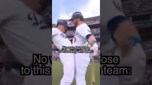 Ain’t no way boy 🤦‍♂️#mlb #baseball #sports #dodgers #bluejays