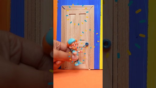 Blippi Toy Surprise Peek-a-Boo Game! 🫣 #blippi #toys #shorts
