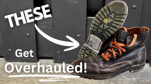 Boots are Taken APART and Given NEW Look | Restoration