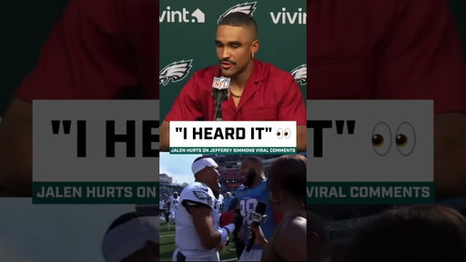 Jalen Hurts on Jeffery Simmons' Viral Comments