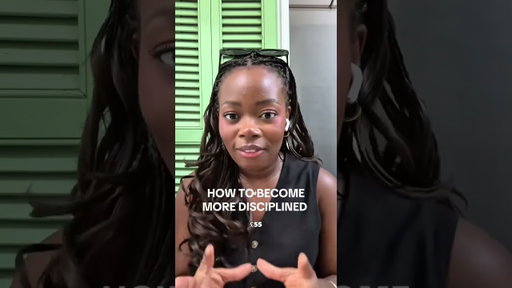 How to be more disciplined