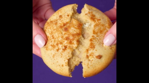 Cookies filled with cookies (plus 10g of protein!)