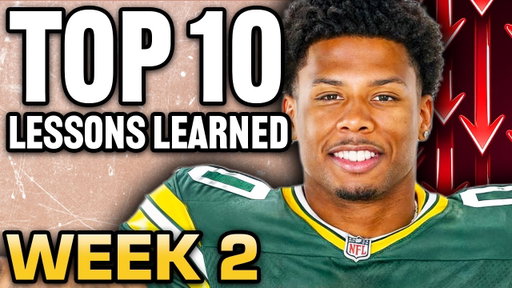 Everything You NEED to Know BEFORE Week 2 Fantasy Football (Rookie Report)
