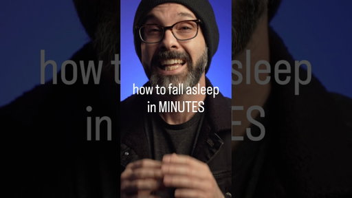 how to fall asleep in MINUTES ⏰