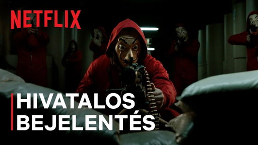 A nagy pénzrablás világa folytatódik | Hivatalos bejelentés | Netflix