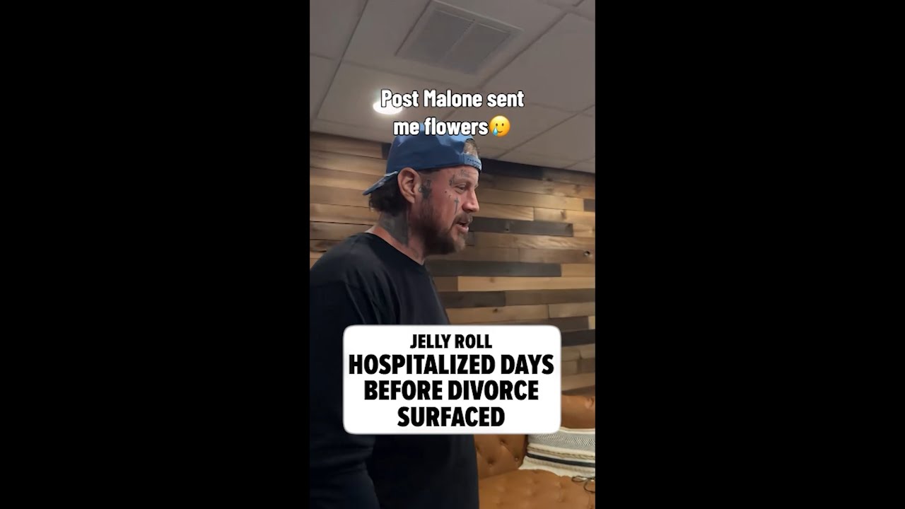 Jelly Roll Hospitalized Week Before Divorce News With Bunnie XO Broke