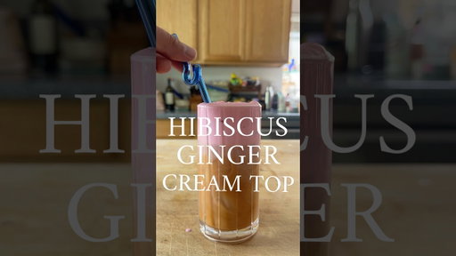 Hibiscus Ginger Cream Top