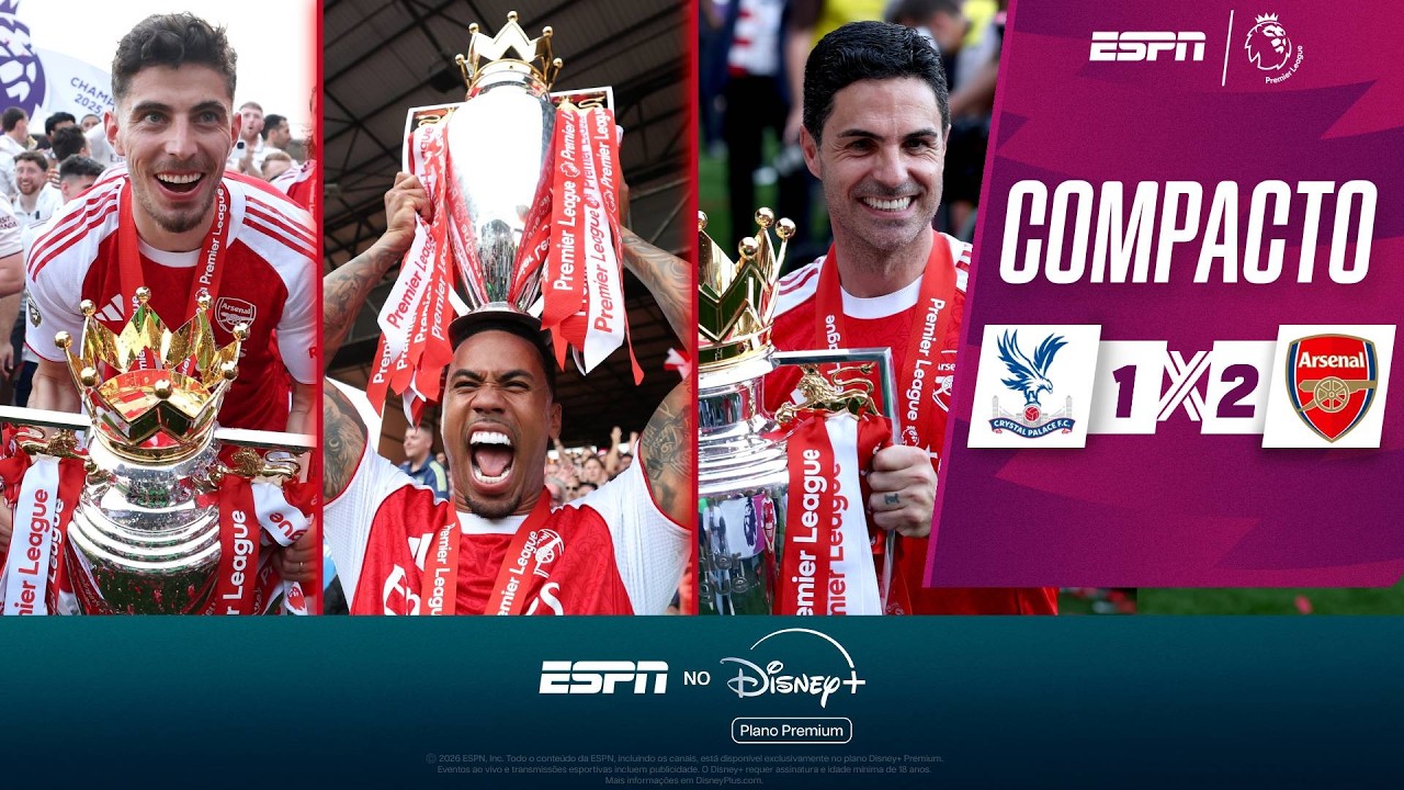ARSENAL CAMPEÃO DA PREMIER LEAGUE! VEJA OS MELHORES MOMENTOS E A FESTA DOS CAMPEÕES